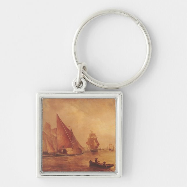 Chaveiro Estuário de Joseph Mallord William Turner | do Tha (Frente)