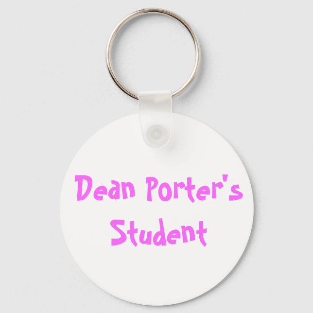 Chaveiro Estudante de Dean Porter (Frente)