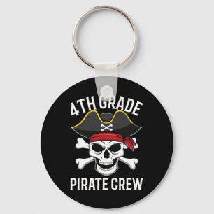 Chaveiro Estudante de fantasia do Dia das Bruxas de Piratas