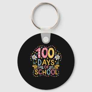 Chaveiro Estudantes Do 100º Dia Meninas Crianças Do 100 Dia
