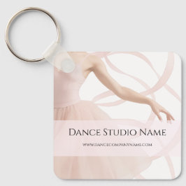 Chaveiro Estúdio de Dança Rosa Suave