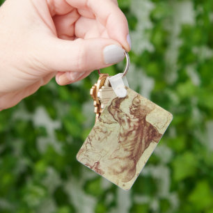 Chaveiro Estudo da Sibila Líbia por Michelangelo