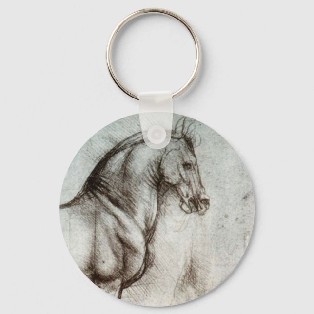 Chaveiro Estudo de Cavalos (Frente)