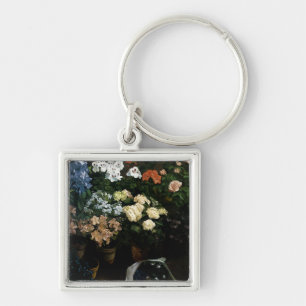 Chaveiro Estudo de Flores por Frederic Bazille