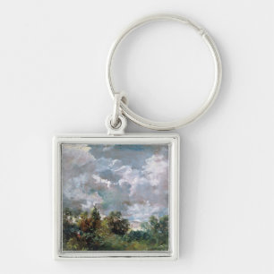 Chaveiro Estudo do céu e das árvores (óleo em canvas)