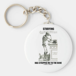 Chaveiro Estudo Me Tornou Bone (Esqueleto)