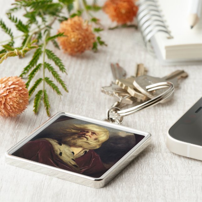 Chaveiro Estudo para o Rei Lear - Joshua Reynolds (Lateral)