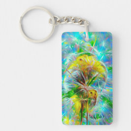 Chaveiro Eteal Dandelions em Neon Dreamscape