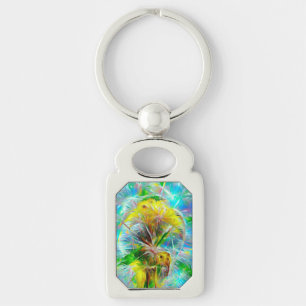 Chaveiro Eteal Dandelions em Neon Dreamscape