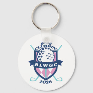 Chaveiro Etiqueta de Bolsa de Golfe - personalizada