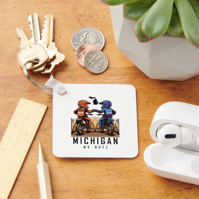 Chaveiro Etiqueta de chave Mi Mx Boyz (Mesa)