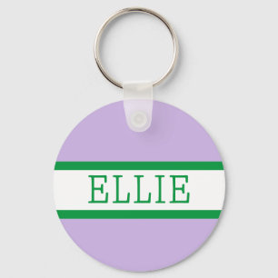 Chaveiro Etiqueta de Mochila Personalizada Púrpura de Pré-D