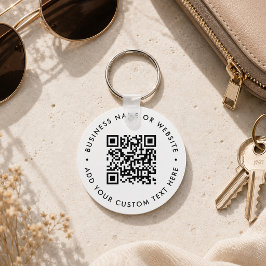 Chaveiro | Etiqueta de Promoção Comercial com Códi
