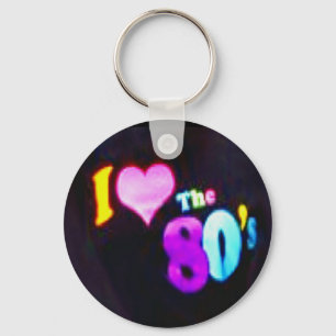 Chaveiro Eu Adoro A anos 80