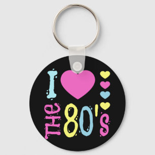 Chaveiro Eu adoro a fantasia da Disco dos anos 80