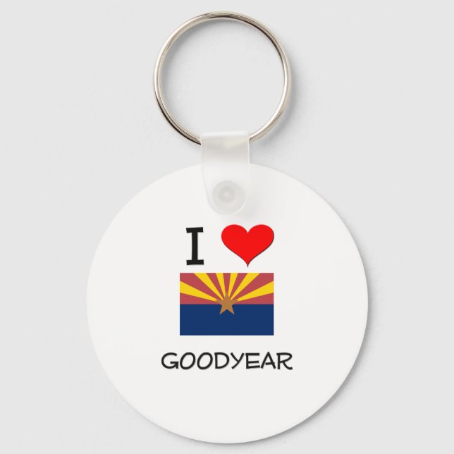 Chaveiro Eu adoro Arizona GOODYEAR (Frente)