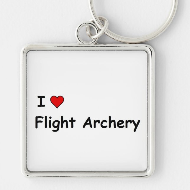 Chaveiro Eu Adoro Arquivo de Voo (Frente)