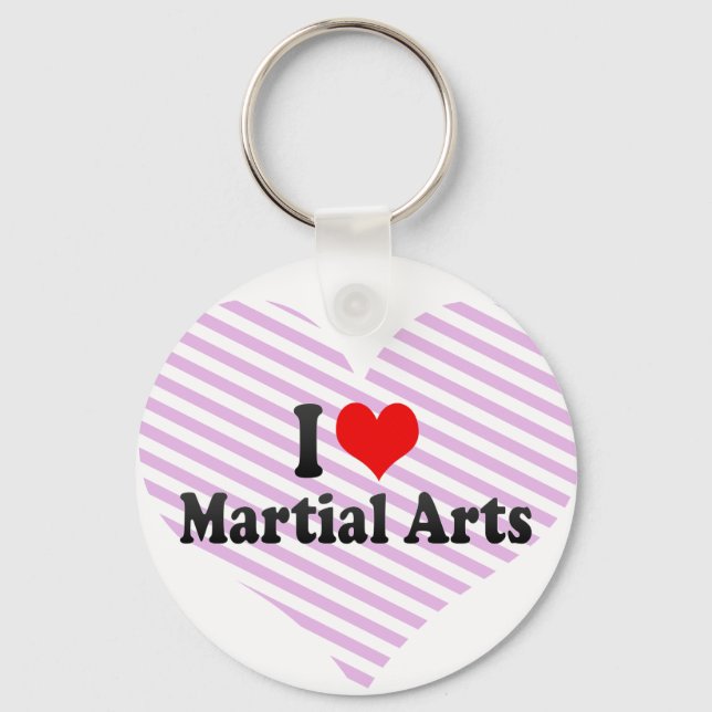 Chaveiro Eu adoro Artes Marciais (Frente)