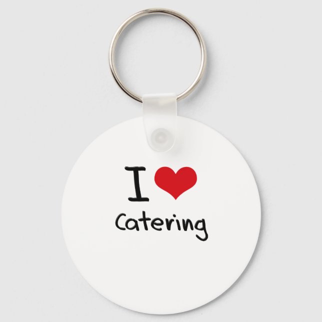 Chaveiro Eu adoro Catering (Frente)