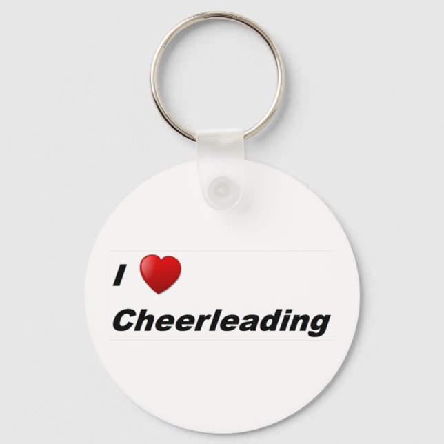 Chaveiro Eu Adoro Cheerhead (Frente)