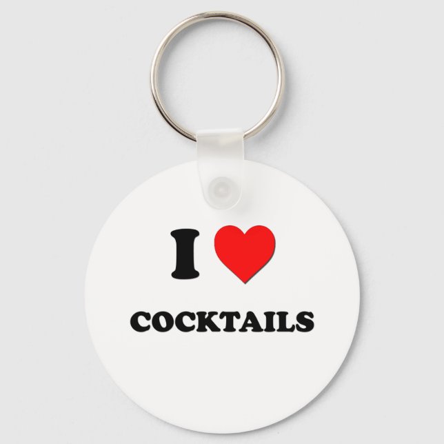 Chaveiro Eu adoro Cocktails (Frente)
