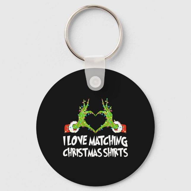 Chaveiro Eu adoro combinar o Natal S mas não Casais Xm (Frente)