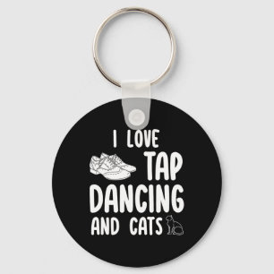 Chaveiro Eu Adoro Dança De Torneiras E Gatos Dançarinos De 