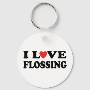 Chaveiro Eu Adoro Flossing