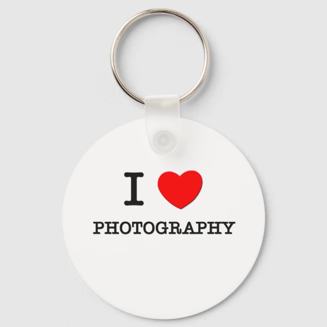 Chaveiro Eu adoro fotografia (Frente)