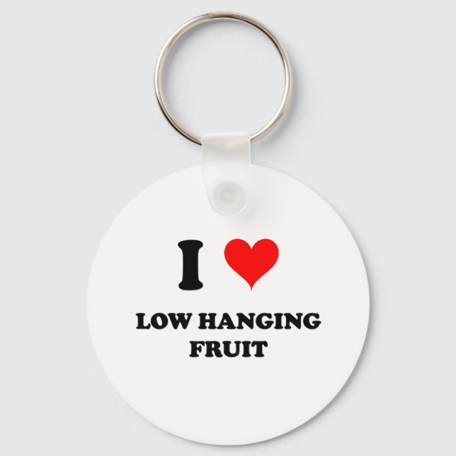 Chaveiro Eu Adoro Fruta De Baixo Porte (Frente)