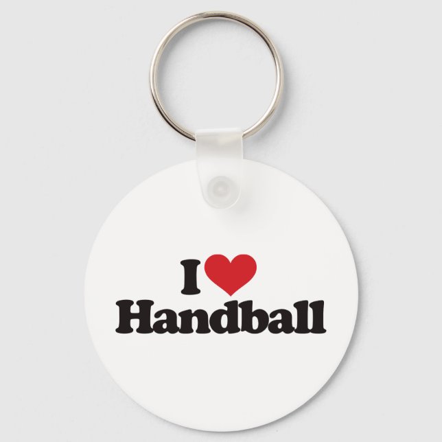 Chaveiro Eu Adoro Handball (Frente)