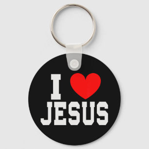 Chaveiro Eu adoro Jesus T-Shirt Você é um devoto Patriótico