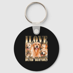 Chaveiro Eu Adoro Loiras Burras Cachorros Engraçados