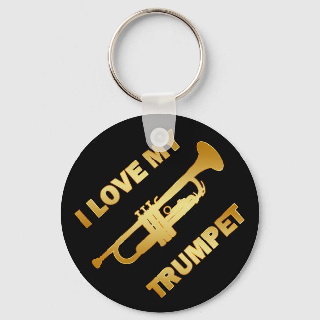 CHAVEIRO EU ADORO MINHA TRUMPET (Frente)
