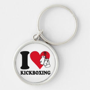 Chaveiro Eu adoro o kickboxe