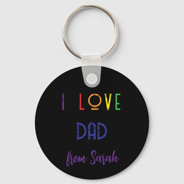 Chaveiro Eu adoro o Pai Key Ring (Frente)