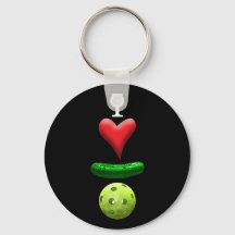 Eu adoro Pickleball - Preto