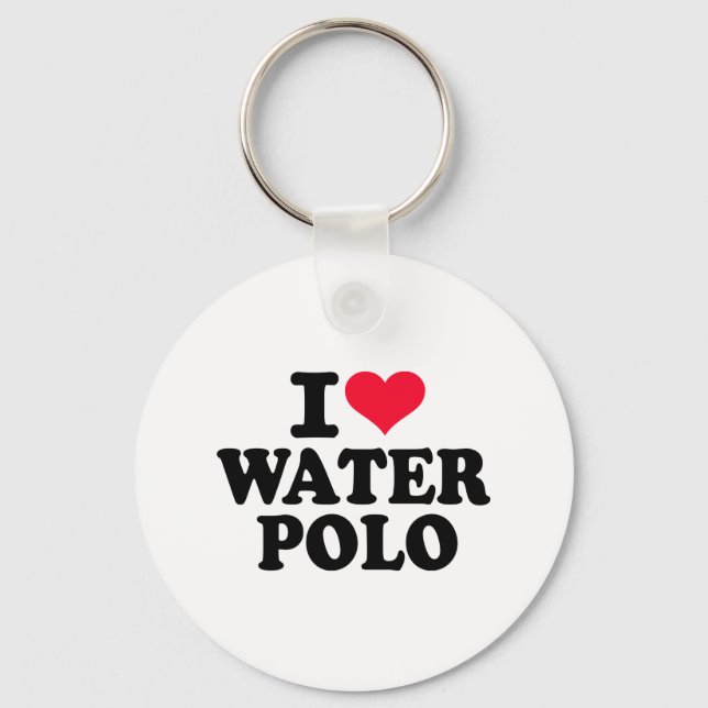 Chaveiro Eu adoro Polo Água (Frente)