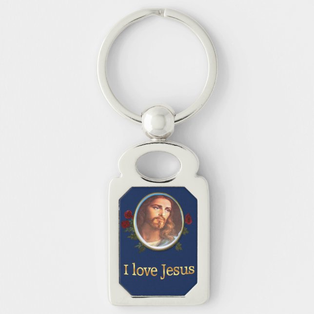 Chaveiro Eu adoro presentes de Jesus (Frente)