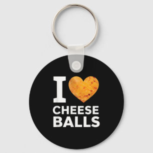 Chaveiro Eu Adoro Queijo Engraçado Faca De Comida De Queijo