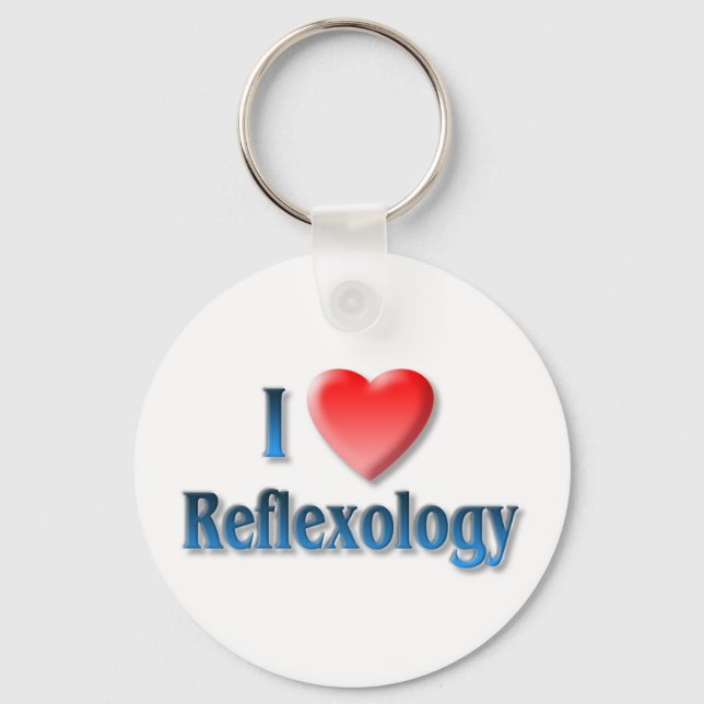 Chaveiro Eu Adoro Reflexology Key Chain (Frente)