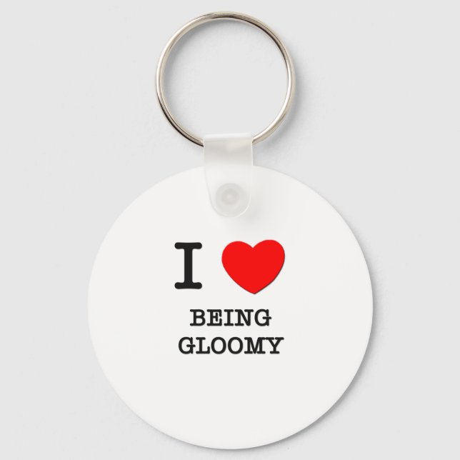 Chaveiro Eu Adoro Ser Gloomy (Frente)
