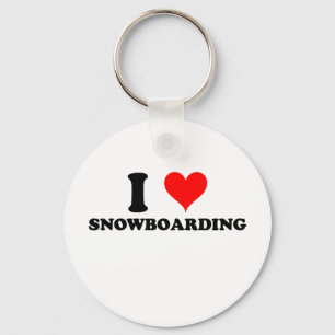 Chaveiro Eu Adoro Snowboard