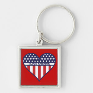Chaveiro Eu amo a América