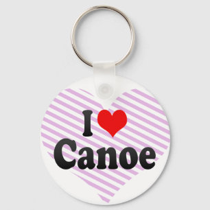 Chaveiro Eu amo a canoa