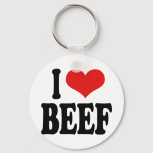 Chaveiro Eu amo a carne