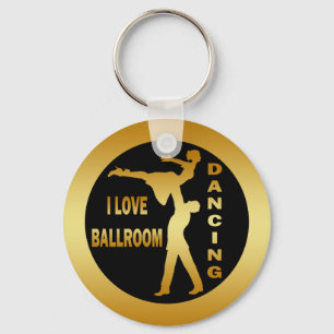 CHAVEIRO EU AMO A DANÇA DE SALÃO DE BAILE
