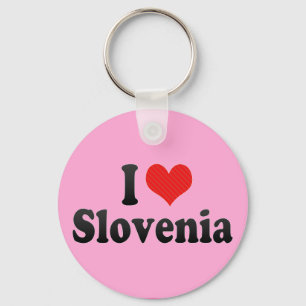 Chaveiro Eu Amo A Eslovênia