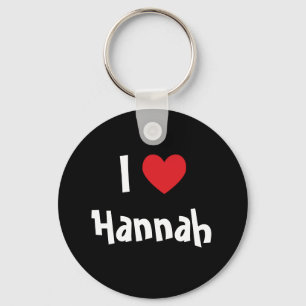 Chaveiro Eu Amo A Hannah