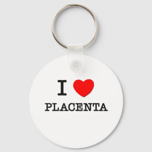 Chaveiro Eu amo a placenta